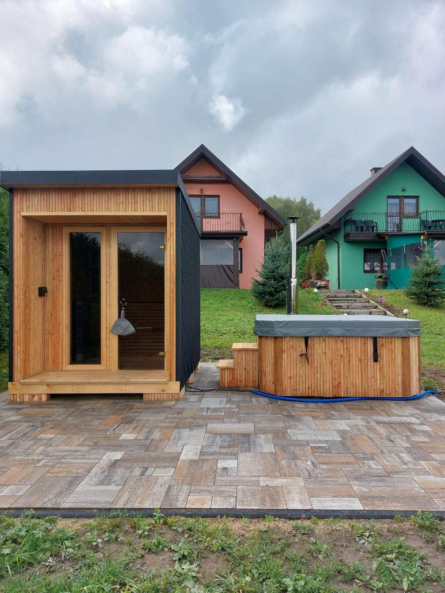 Cichy Zakatek - Sauna Jacuzzi Spa Relax Solina Bieszczady Lesko Eksteriør bilde